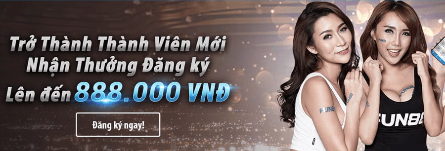 khuyến mãi fun88 lên đến 888k 