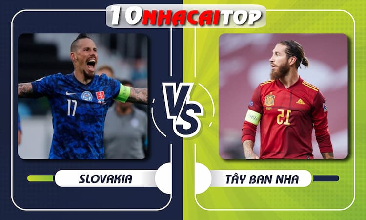 Slovakia vs Tây Ban Nha